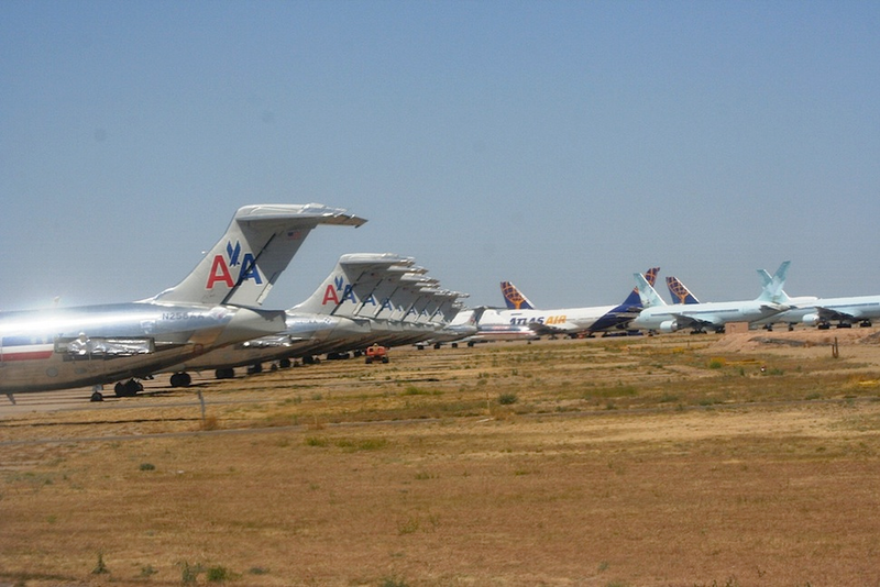Illustration for article titled The World's Most Bizarre Aircraft Graveyards